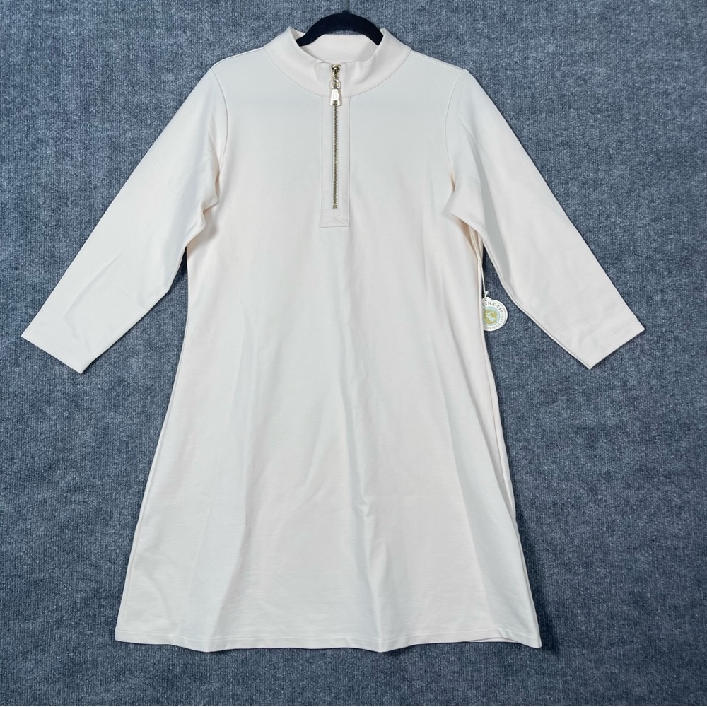 Spartina 449 Cream Long Sleeve Dress